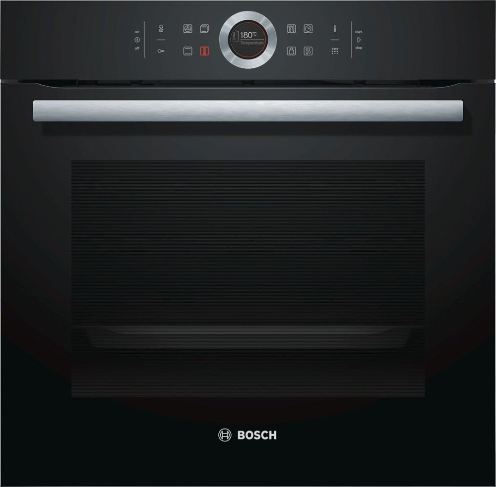 Bosch HBG675BB1 Serie 8 Forno elettrico pirolitico cm 60 - nero  leggero graffio maniglia